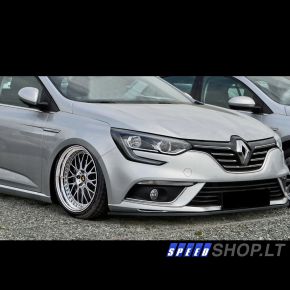 Renault Megane 4 priekinio bamperio pažeminimas spoileris